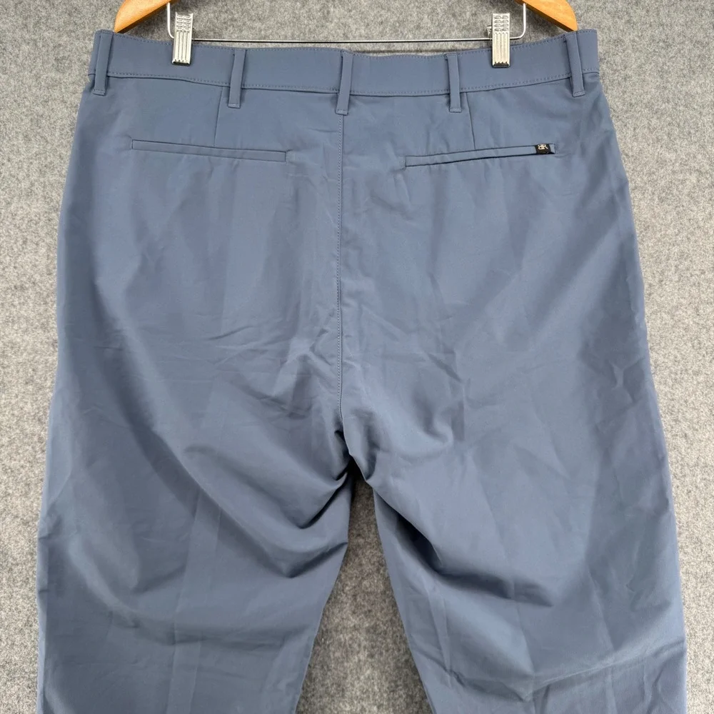 Banana Republic Chino Pants Mens 38x34 China Blue Performance Lightweight NWT